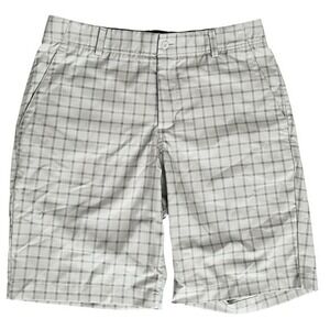 Nike Golf Dri Fit Standard Fit Plaid Mens Shorts Size 32